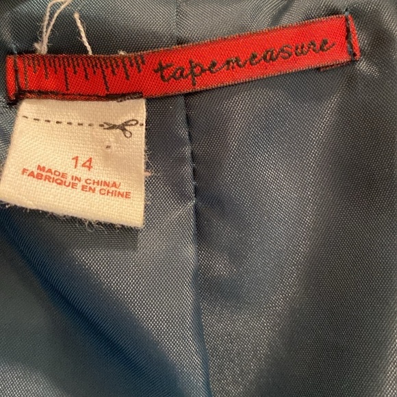 Anthropologie New Romantic Green Velvet Ruffle Neck Trim Wide Sleeve Jacket 14 - Picture 3 of 7